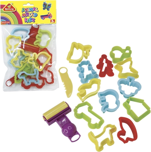 Plastové vykrajovátka – set 14 ks