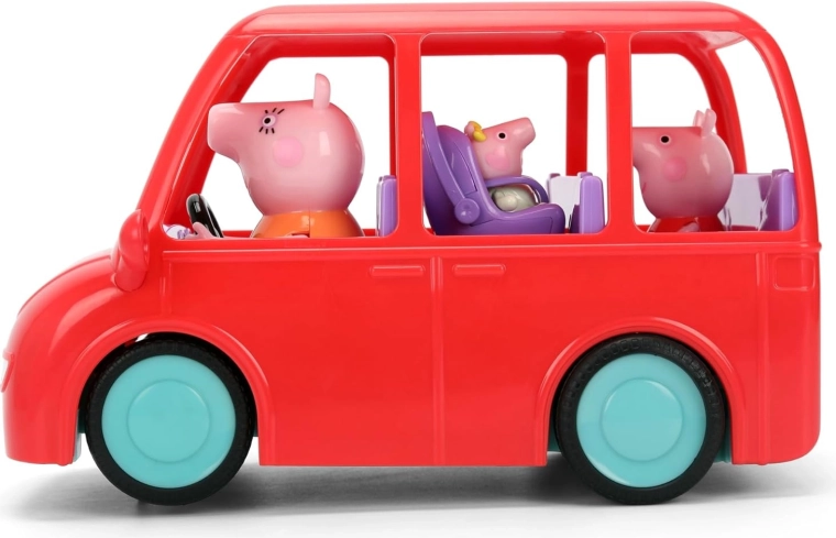 Rodinné auto s hrdinkami Peppa Pig