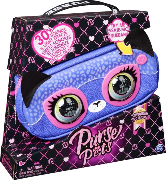 Interaktívna ľadvinka Gepard Purse Pets
