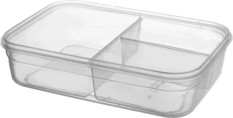 Tri vyberateľné priehradky pre poriadok a čerstvosť