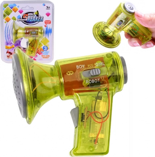 Hlasový menič hračka megafón