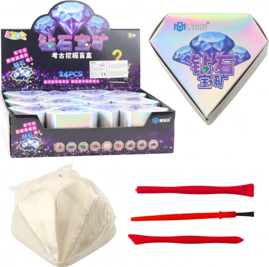 Archeologická sada – diamantové vykopávky s nástrojmi