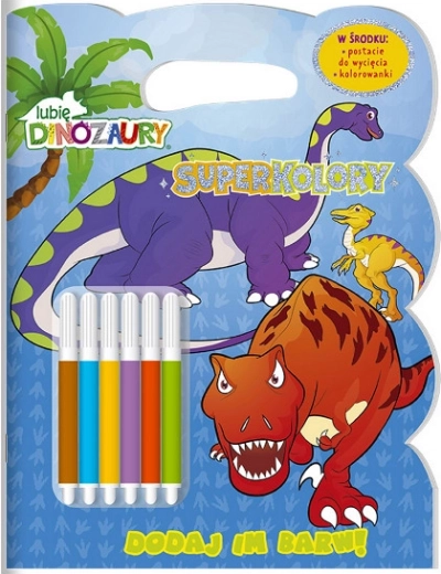 Mám rád dinosaury Superkolory 1 – vyfarbi ich!