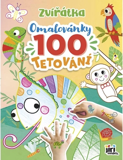 Omaľovánky a 100 tetovaní Zvieratká