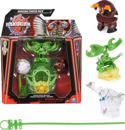 Bakugan štartovacia sada špeciálny útok Nillious Solid