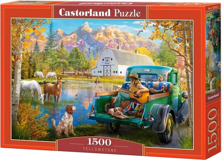 Castorland puzzle Yellowstone 1500 dielikov