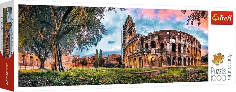 Puzzle Koloseum ráno Panoráma 1000 dielikov