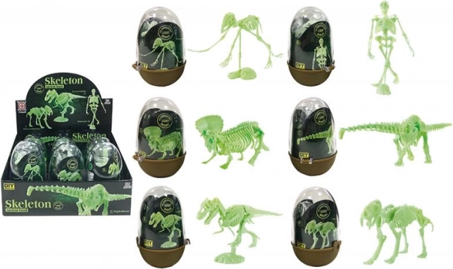 Vajce s prekvapením – skladací dinosaurus