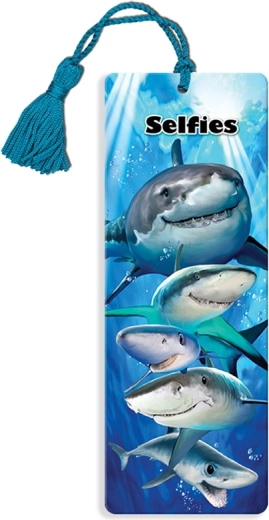 Prime 3D záložka so žralokmi