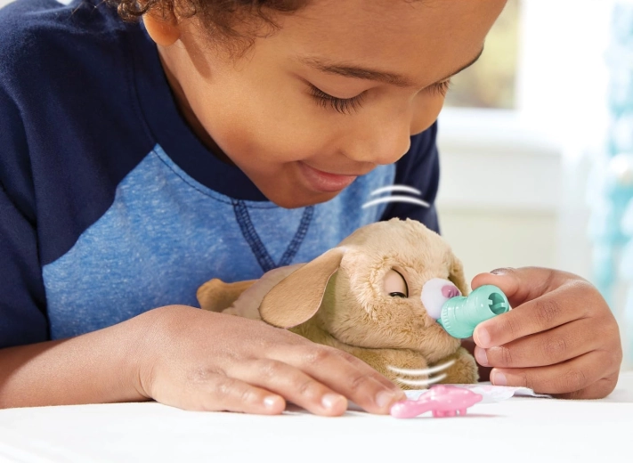 Interaktívna starostlivosť: kŕmenie a upokojenie