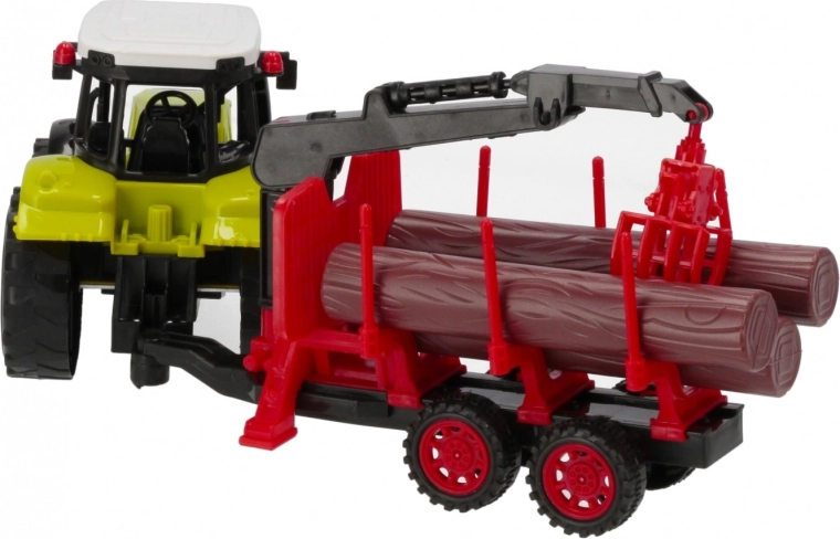 Pohyblivý žeriav na nakladanie klád