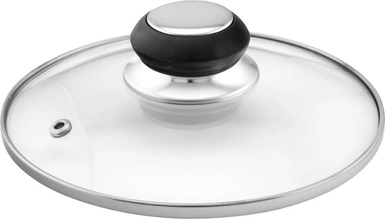 Sklenená pokrievka s ventilom pary