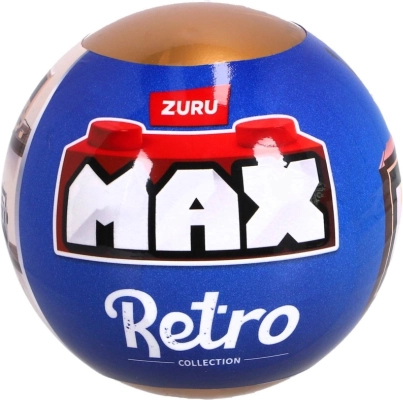 Zberateľská guľa MAX BRICKS retro s kockami