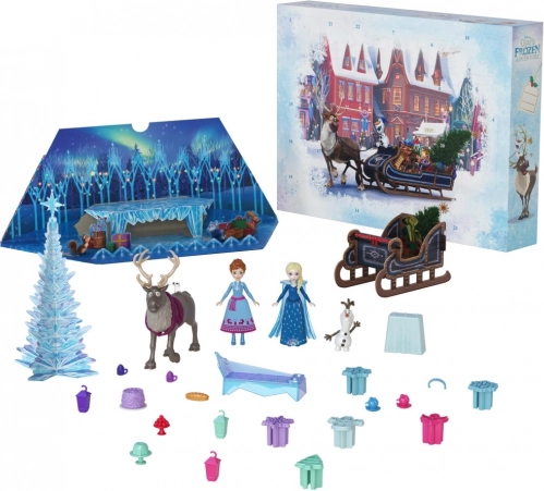 Adventný kalendár DISNEY Frozen s 24 prekvapeniami