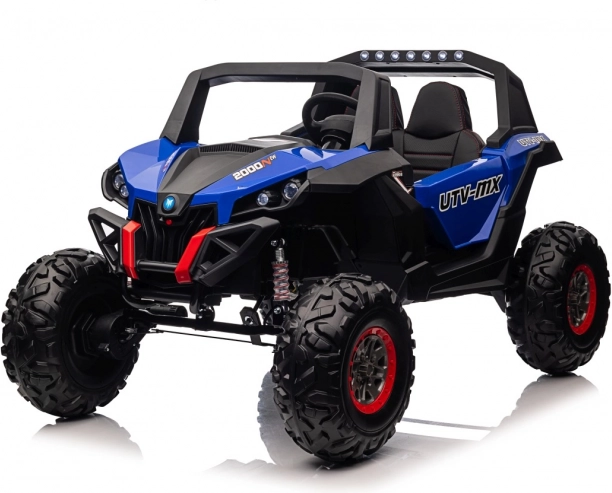 Detský elektrický buggy UTV-MX modrý