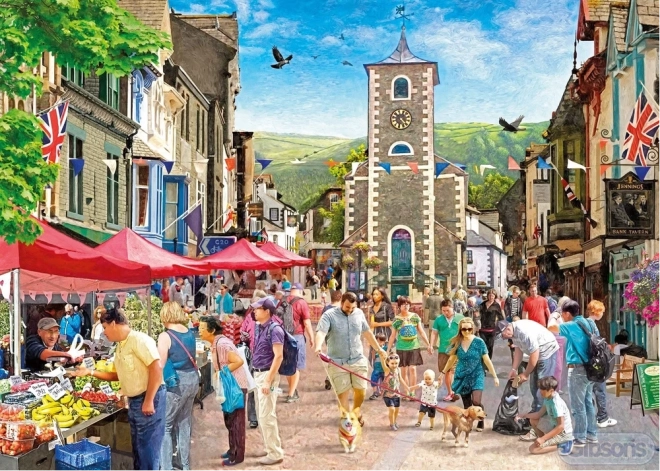Puzzle GIBSONS - Keswick, 1000 dielikov
