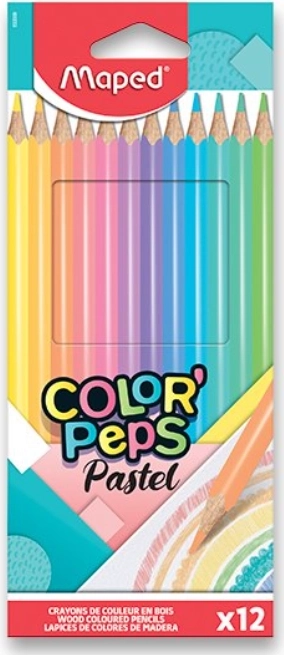 Pastelky MAPED Color'Peps Pastel 12 ks