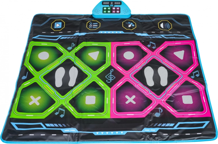 Hudobná tanečná podložka pre dvoch hráčov