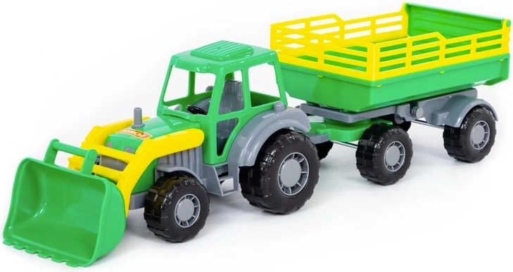 Traktor Majster s nakladačom