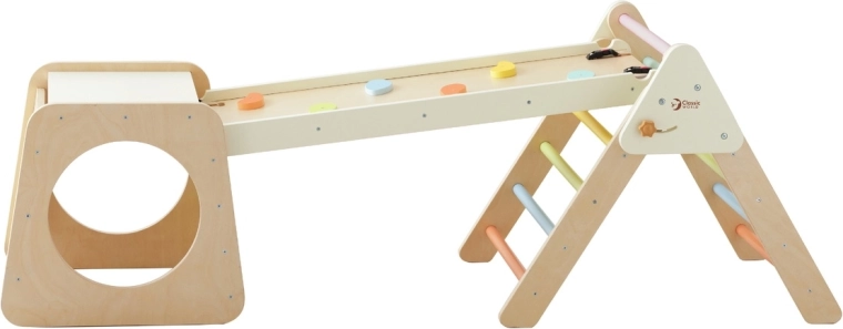 5 v 1: lezenie, šmyk, mostík, tunel aj prekážky