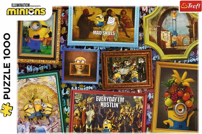 Trefl puzzle Mimoni – galéria, 1000 dielikov