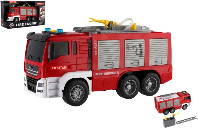 Hasičské auto 25 cm so svetlom a zvukom