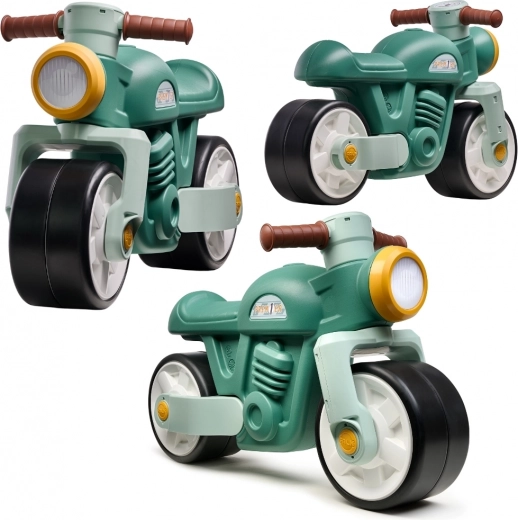 Falk detské odrážadlo motorka Retro zelená