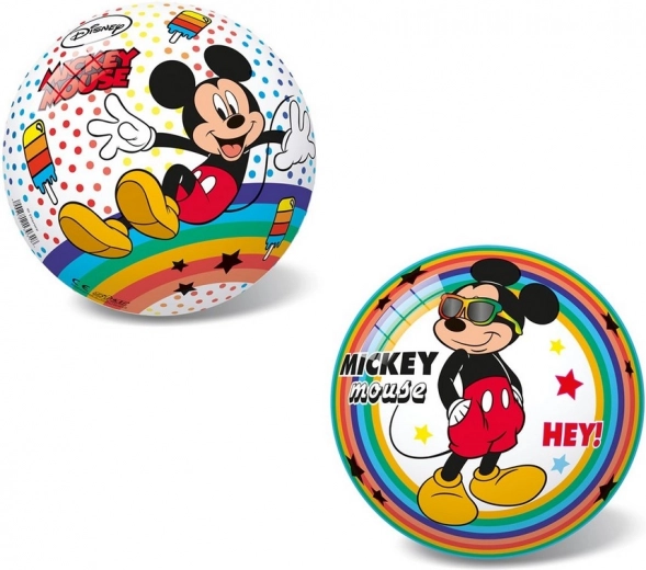 Lopta DISNEY Mickey dúhová 23 cm