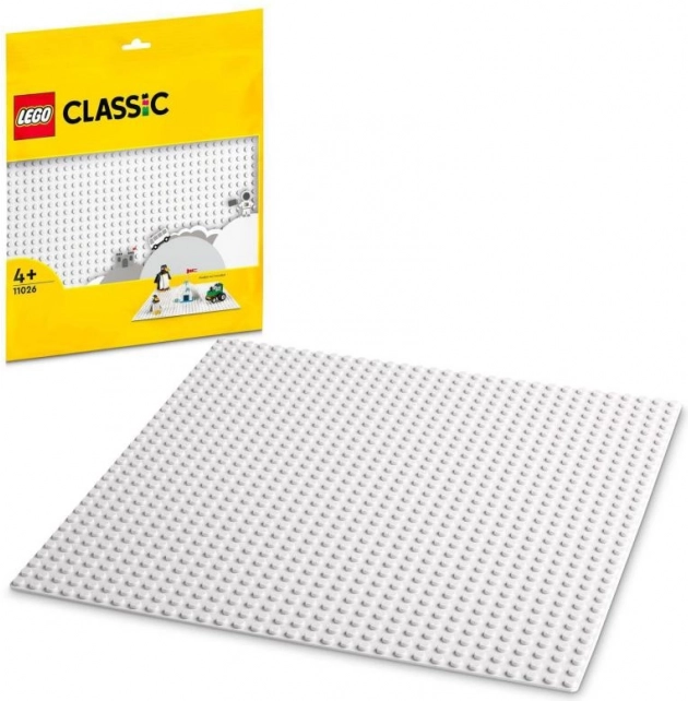 LEGO® Classic 11026 Biely podkladový panel na stavanie