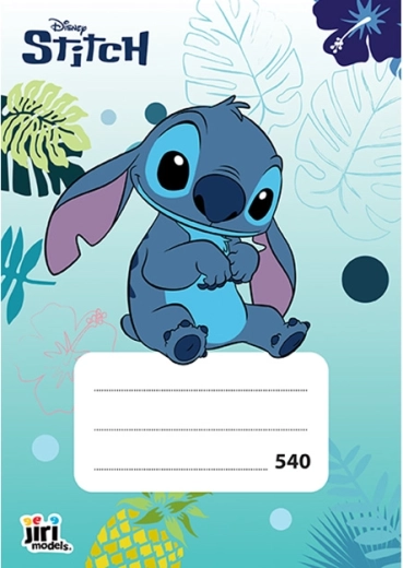 Školský zošit A5 bez linajok Lilo & Stitch 40 listov
