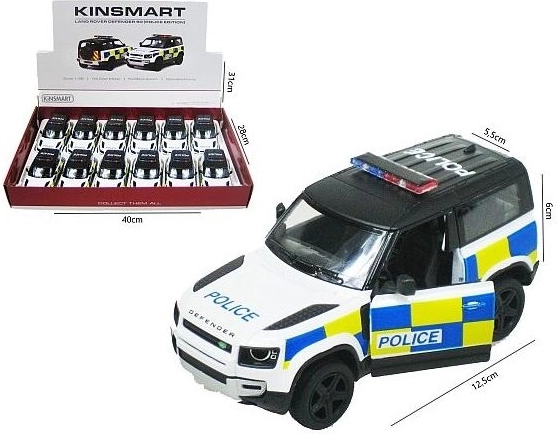 Policajné auto Land Rover Defender