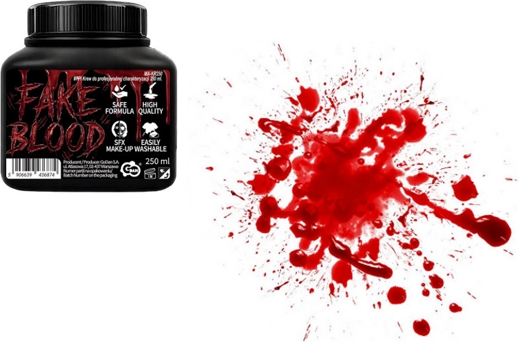 Umelá krv pre profesionálne maskovanie 250 ml