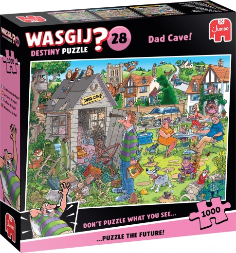 Puzzle Wasgij Destiny 28: Tátova útočisko 1000 dielikov