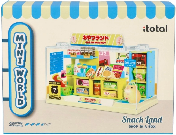 I-Total mini svet – japonský market – DIY maketa