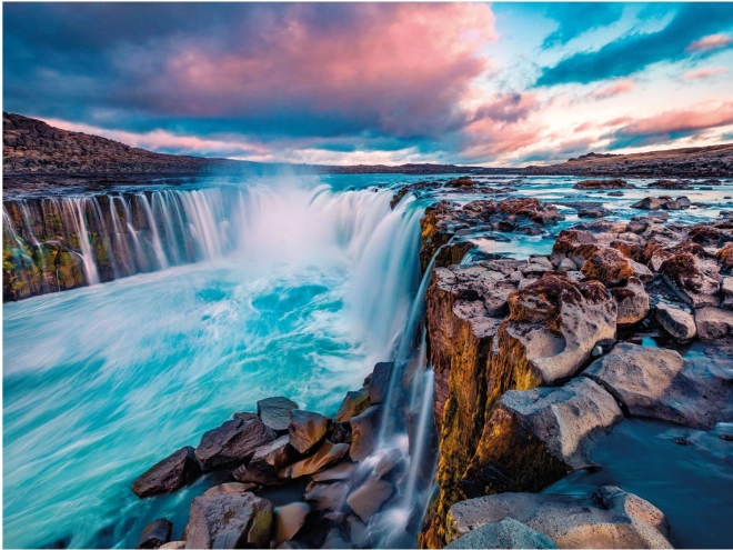 Puzzle VODOPÁD SELFOSS 2000 dielikov
