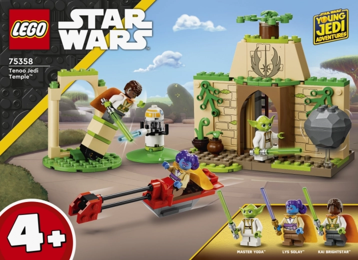 LEGO Star Wars chrám rytierov Jedi na Tenoo štartovacia sada (124 dielikov)
