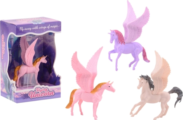 Figúrka jednorožca s krídlami