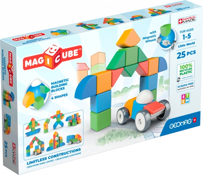 Geomag Magicube Shapes – magnetická stavebnica 25 dielov