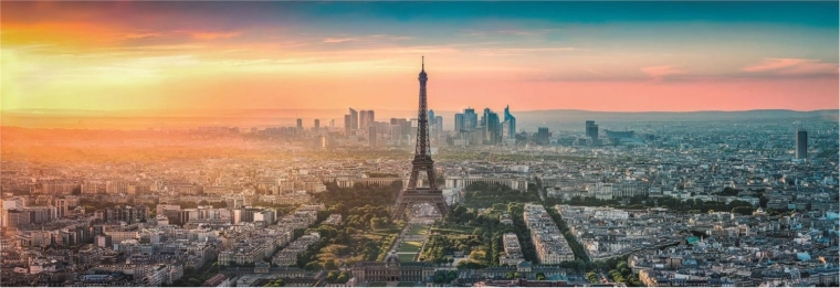Puzzle 1000 dielikov Panorama High Quality Paríž