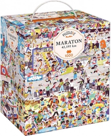 Puzzle Puzzlove maratón 42,195 km – 1000 dielikov