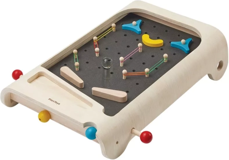 PlanToys drevený pinball