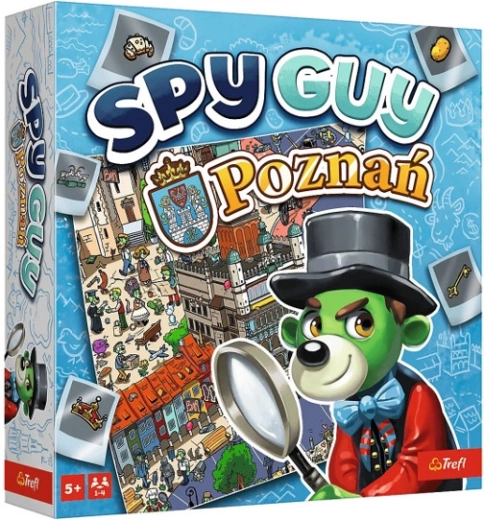 Spy Guy Poznaň – rodinná kooperatívna hra s obrovskou mapou mesta