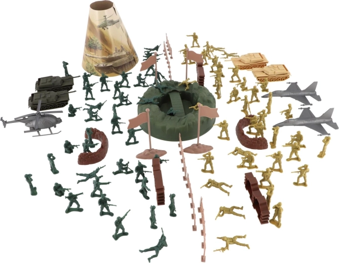 Rôznorodé figúrky a vozidlá