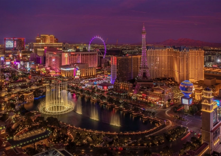 Puzzle Las Vegas, USA 1000 dielikov