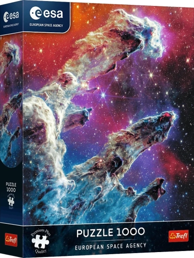 Trefl Puzzle Premium Plus Európska vesmírna agentúra: Stĺpy stvorenia 1000 dielikov