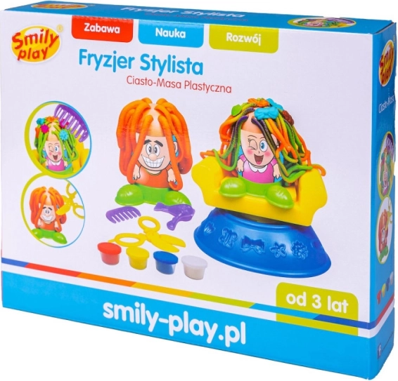 Smily Play plastelína kadernícka sada Stylista