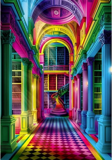 Clementoni puzzle ColorBoom: Athenaeum 1000 dielikov