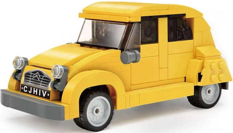 Klasický Citroen 2CV v mierke 1:24