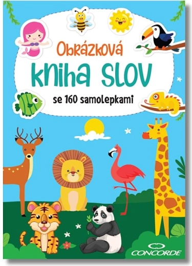 Obrázková kniha slov so samolepkami CONCORDE