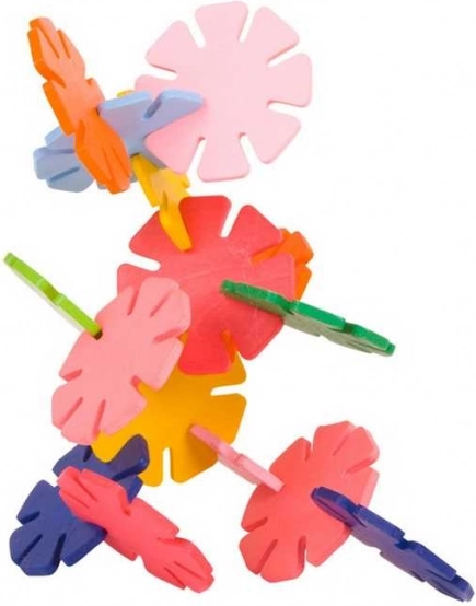 Drevená stavebnica Bigjigs Toys Daisy Fun